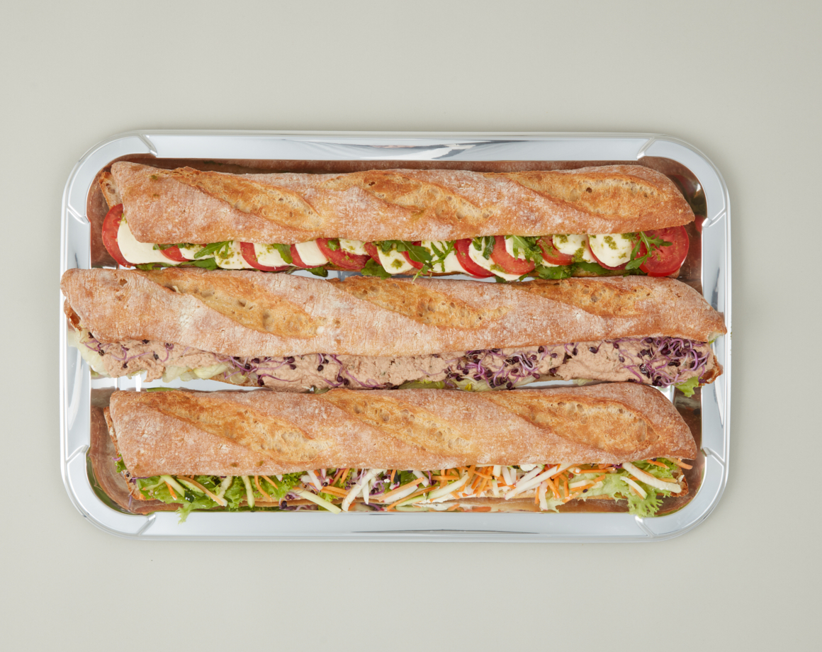Steinofenbaguettes fleischlos